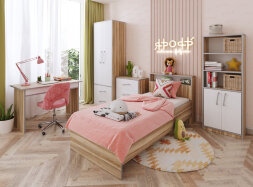 Кровать со спинкой Подиум