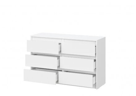Комод Айден КМ06-1200, белый 
