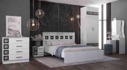 Шкаф 3-х створчатый Коста-Рика, анкор светлый 